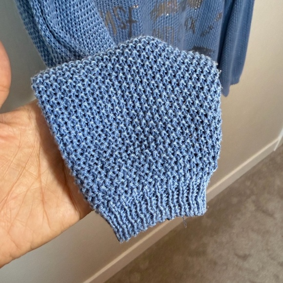 The Hip Shop Senatra Knit Graphic Sweater in S/M - Picture 5 of 7